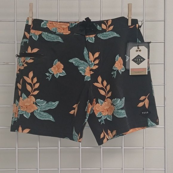 Critical Slide Society Men's Beach Shorts- Standard Team Trunk - Happy Trails - Picture 1 of 4